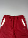 FILA Red Reflective Track Pants (W:30) (L:43)