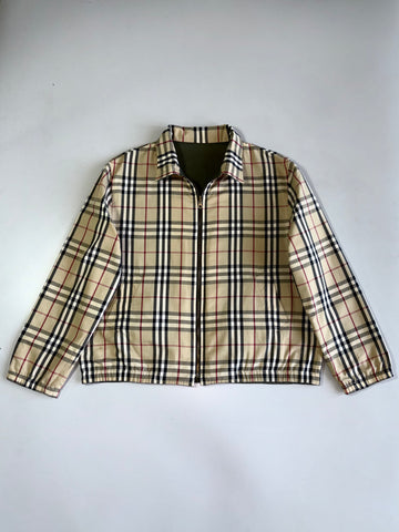 Burberry London Reversible Classic Harrington Jacket (XL)