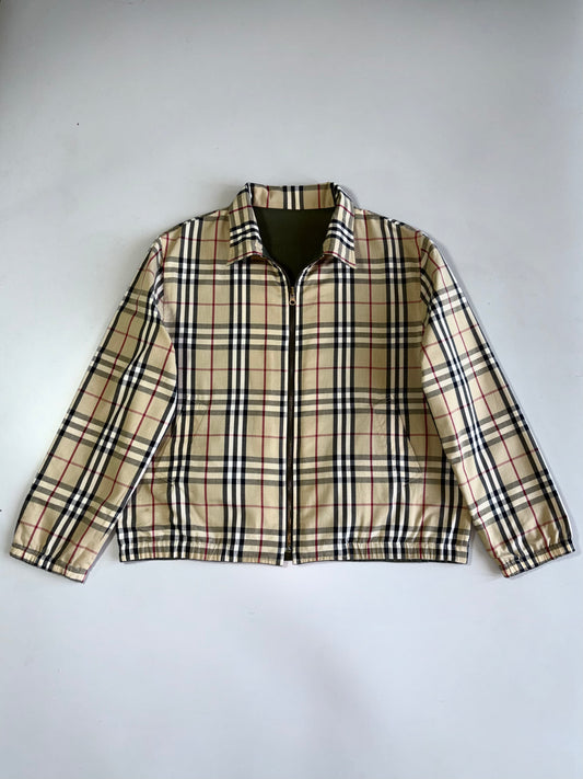 Burberry London Reversible Classic Harrington Jacket (XL)
