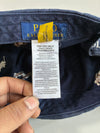 Vintage Polo Ralph Lauren Navy Dog Embroidered Cap (Adjustable)