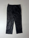 Vintage Otello Outdoor Sports Black Leather Straight Pants (W:36) (L:40)
