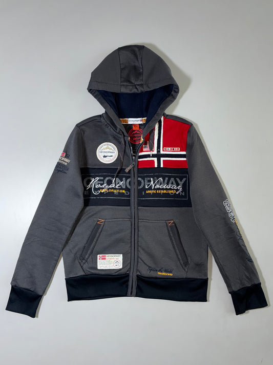 GeoNorway Royal Expedition Graphic Hoodie (S/M)