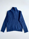 Polo by Ralph Lauren Navy Quarter-Zip Knit Sweater (XS)