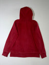 Timberland Sherpa-Lined Full-Zip Hoodie – Red (S)