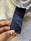 Tommy Hilfiger Grey Premium Cotton V-Neck Sweater – (S)
