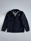 The North Face Mesh Lined Shell Jacket | Black Zip-Up Windproof Outdoor Packable Coat (M)