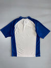 Nike Team Vintage Football Jersey – White & Royal Blue (L)