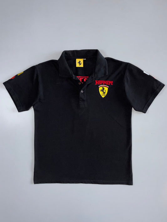 Ferrari Fully Embroidered Polo (L)