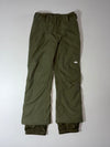 Quiksilver Olive Green Insulated Snow Ski Pants (W:26)(L:39)