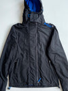 Superdry Original Windcheater Black/Cobalt Fleece-Lined Jacket (S/M)