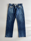 Diesel Industry Denim Division Straight Leg Jeans Blue Wash (W:34) (L:43)