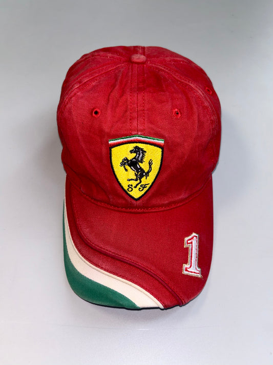 Vintage Ferrari Racing #1 Cap (Adjustable)