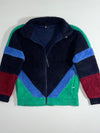 Spyder Colorblock Sherpa Fleece Retro Ski Jacket (L)