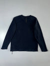 Nike Tech Fleece Zip-Pocket Crewneck Navy (L)