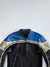 Dainese Blue/Silver Racing (Elbow padded) Leather Jacket (M)