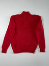 Vintage 90s Ralph Lauren Crest Knit Polo Sweater – (S)