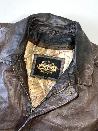 ZGuide Gear Super Premium Original Rare Leather Jacket (L/XL)