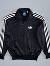 Adidas Originals Trefoil 3-Stripe Firebird Polyester Track Jacket Black (M)