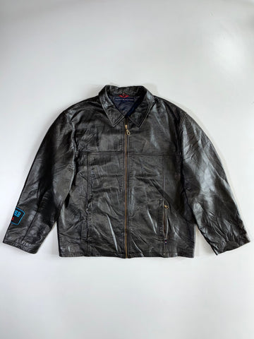 Tommy Hilfiger Premium Original Leather Jacket (XL)