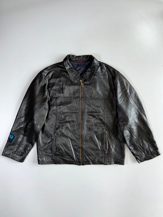 Tommy Hilfiger Premium Original Leather Jacket (XL)