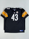 Reebok NFL Pittsburgh Steelers #43 Troy Polamalu Jersey(5Xl)