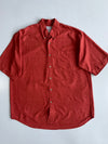 Columbia Short Sleeve Shirt Rust/Brick Red (XL)