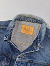 A&D Aero Drome Jeans | Washed Denim Trucker Jacket | (M)