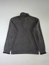Polo Ralph Lauren Pique Quarter Zip Pullover – Charcoal Grey (M)