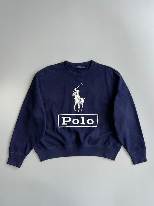 Polo Ralph Lauren | Big Pony Logo Crewneck Sweatshirt (S)
