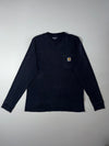 Carhartt WIP Pocket Long Sleeve T-Shirt – Black (L)