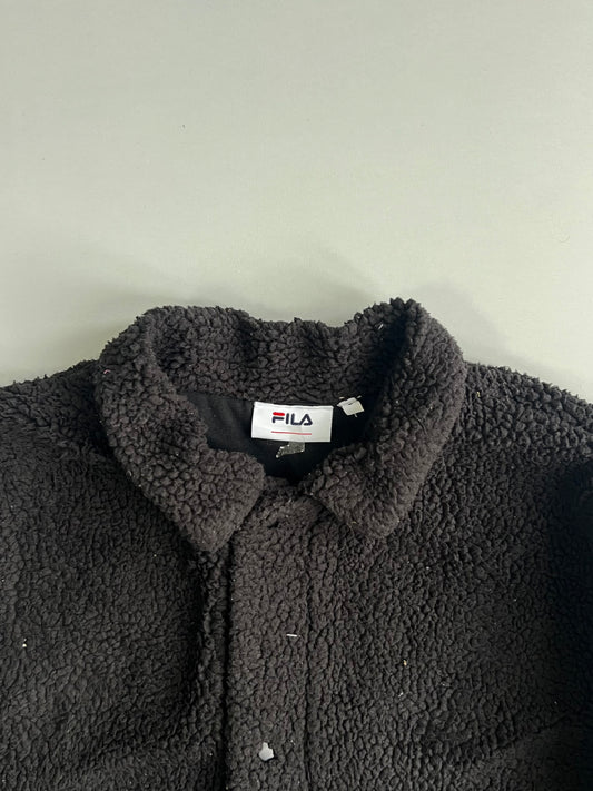 Fila | Big Logo Sherpa Fleece Jacket (S)