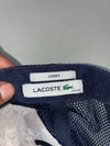 Lacoste Foam Trucker Cap White/Navy – Big Croc Logo, Mesh Back (Adjustable)