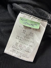 Le Coq Sportif Velour Track Jacket – Black, Vintage Style (S)