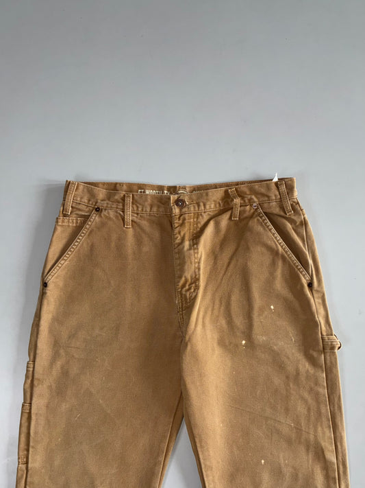 Dickies Carpenter Tan Workwear Pants (W:34|L:42)