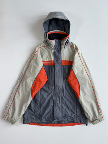 Columbia Vertex Grey & Orange Hooded(XL)