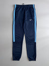 Nike Track Pants Navy/Light Blue Colorblock (W:30) (L:43)