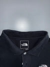 The North Face Vintage Black Polo T-Shirt (L)