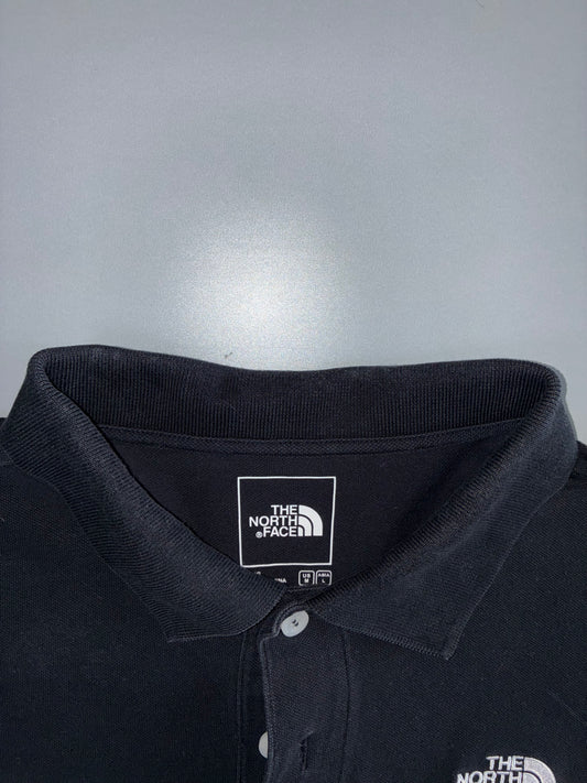 The North Face Vintage Black Polo T-Shirt (L)