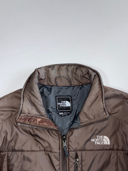 The North Face Brown Insulated Puffer Jacket (M)