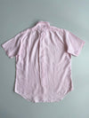 Ralph Lauren Pink Linen Short Sleeve Button-Down Shirt Classic Fit – (2XL)