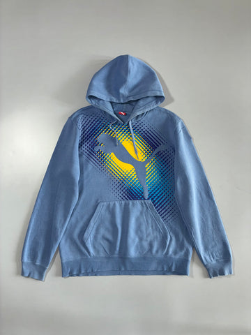 Vintage Puma Big Logo Graphic Hoodie (M)