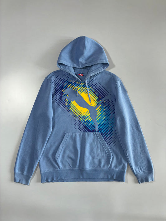 Vintage Puma Big Logo Graphic Hoodie (M)