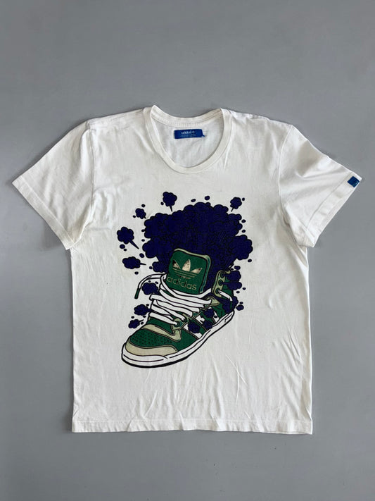 Adidas Originals | Vintage Sneaker Explosion Graphic T-shirt (M)