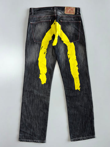 Evisu Selvedge Denim Jeans (W:34 |L:43)