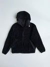 Spyder Black Sherpa Fleece Hooded Jacket (L)