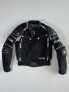 FLM Hardshell Armored Textile Motorcycle Jacket (XS)