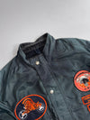 Harley-Davidson | Black Patched Biker Bomber Jacket (XXL)