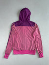 Adidas Originals Trefoil Hooded Track Jacket – Purple/Pink (S)
