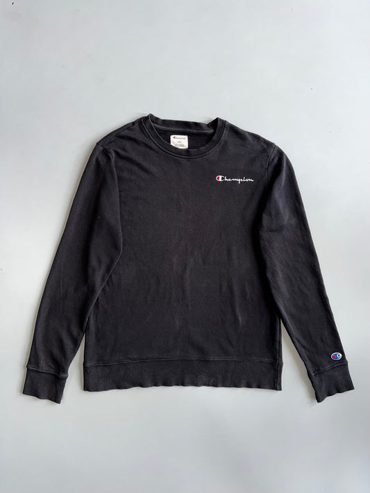 Champion Script Logo Crewneck Sweatshirt (M)