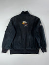 H.T. Niao Military Patch Bomber Jacket – Black (2XL)